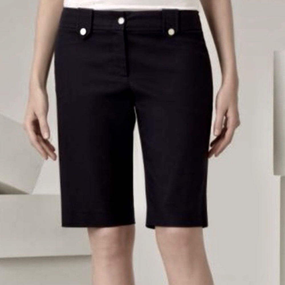 Tory Burch Brown Kinny Bermuda Shorts (6)